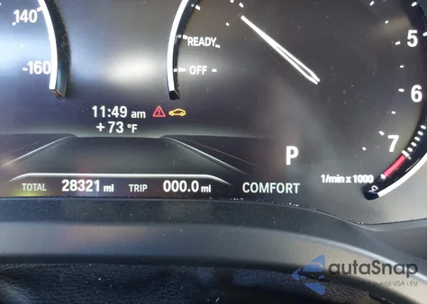 2019 BMW X3 Sdrive30I z USA, uszkodzony, nr VIN 5UXTR7C55KLF30079